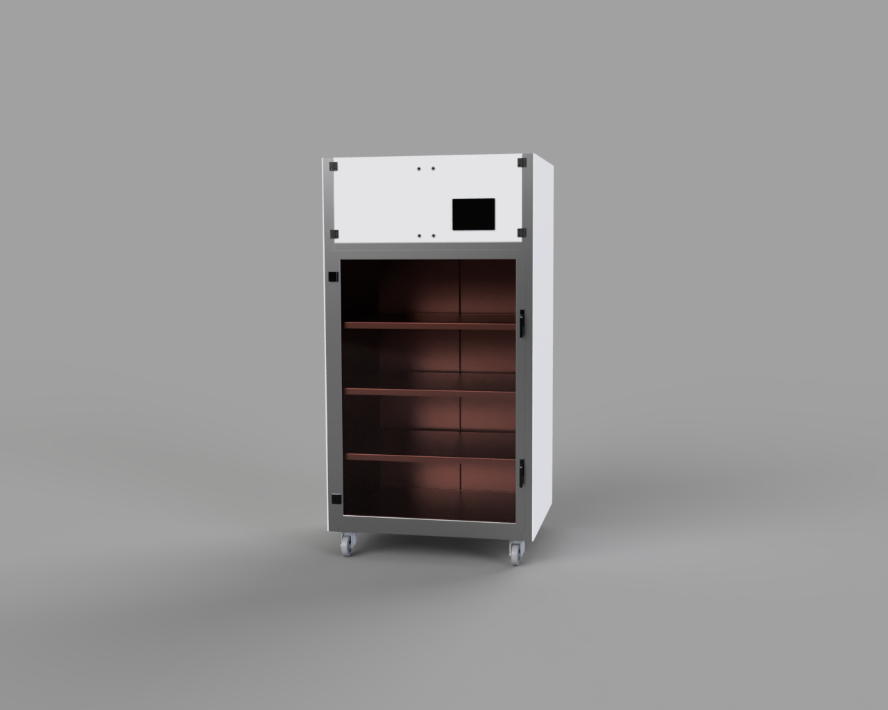 Ventilated cabinet - KROS.way AAR1 single door